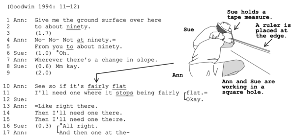 [Archeologists] (Goodwin 1994: 11-12)
